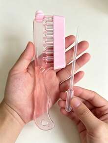 Scalp Oil Dispensing Comb, Hair Root Serum Applicator, Refillable Hair Treatment Comb, Massage Roller Teeth Hair Comb, Home Scalp Care Tool, Liquid Hair Oil Distribution Comb, Portable Hair Essential Oil Applicator - Upgraded Version - View 11