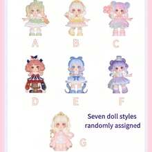 Castle Girl Gothic Movie Style Blind Box Figurine, Suitable As Home Decor And Adult Collectible Gift - Multicolor - View 4