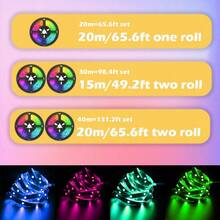 Acosh Neon 5V Flexible LED Strip 5050SMD 5V RGB LED Strip USB RGB LED Light (Battery Not Included) DIY Diode LED Strip TV Ambient LED Strip - RGB - View 5