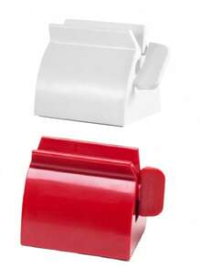 1pc Manual Rotating Toothpaste Squeezer - Toothpaste Extruder, Thickened ABS, Minimalist Style, Suitable For Toothpaste, Ointment, Hand Cream, Facial Cleanser, Etc., New Bathroom Tool - Lazy Squeezer - View 12