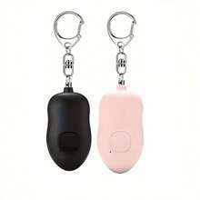 2 Packs Rechargeable Personal Alarm 130dB Alarm Personal Alarm Rechargeable Led Light For Women Elderly Personal Alarm Keychain Alarm - 2-pack - View 13