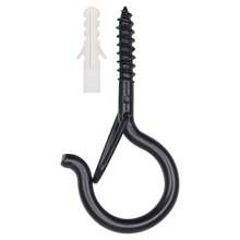 Screw-In Eye Hook With Spring Door Lock, Self-Tapping Metal Safety Hook, Suitable For Walls, Wood, Camping, Kitchen, Closet, Dorm, Used For Hanging String Lights, Plants, Cookware, Decorations, Keys, Indoor And Outdoor Multi-Purpose Hook Hardware - View 9