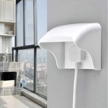 3pcs Outdoor Wall Waterproof Switch Box 86 Outdoor Socket Cover Box PC Plastic Rain-Proof Box White Surface Protection Box - White - View 6