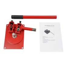 Manual Rebar Bender,Metal Rod Bar Bender,Manual Rebar Bending Machine For Steel - Red - View 6