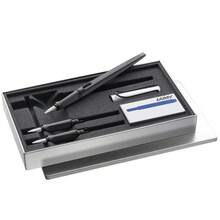 LAMY joy AL black calligraphy fine writing fountain pen set with 3 nibs and cartridges- - A - Übersicht 5