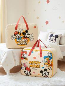 Tas Penyimpanan Oxford Kapasitas Besar Motif Disney, Tas Organizer Lipat untuk Selimut, Mantel, Tahan Air untuk Lemari Pakaian & Penyimpanan Saat Pindahan - View 2