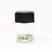 1pc Magic Dice, Colorful Dice, One-To-Many Magic Prop, Close-Up Magic Prop, Multi-Specification Magic Toy, Suitable For Family Gatherings, Friends Parties Close-Up Magic Performances, Program Gifts, Birthday Gifts - Multicolor - View 13
