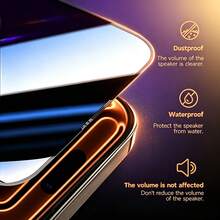 [24h Shipping From DE/FR/ES]  Galaxy A07/A04/A04 Core Edition/A04E/A04S/A05/A05S/A06 Exclusive Four-Piece Set Of One-Touch Anti-Peep Privacy Tempered Glass Film, Dust-Free Magic Box Automatic Alignment Installation Kit, Bubble-Free Full Coverage 9H Hardness Glass Film - 10PCS - View 4