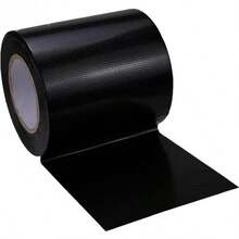1 Roll Heavy Duty Waterproof Repair Tape, Suitable For RV Awnings, Tarps, Fabrics, Tents, Boat Covers, Canvas, Outdoor Gear, Instant Repair - Black - View 1