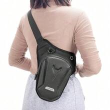 Unisex-Motorrad-Beinbeutel – Sport-Hüftgürteltasche zum Laufen, Radfahren, Pendeln & Arbeiten in Schwarz, ideal für den Telefonzugriff, die Aufbewahrung von Ausweis & Schlüssel & das leichte, wasserabweisende Tragen im Alltag oder beim Outdoor-Fitness. - A - Übersicht 5