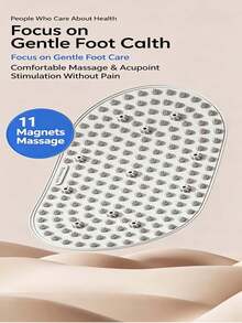 Soft Silicone Toe Foot Press Board, Plantar Stimulation Massage Foot Mat, Ultra‑Slow Jogging Foot Pad For Feet Relaxation(Style/Color Randomly Shipped) - Multicolor - View 8