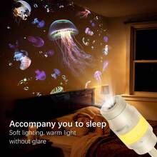 Car Roof Starry Sky Projection Light, 13 Slides USB Gooseneck Night Light, RGB Ambient Light + Focus Ring For Car Interior, 360° Bendable, Plug And Play, Suitable For Car, Home, Camping, Bedroom, Home Decor, Sleep Aid - Multi-color light - View 13