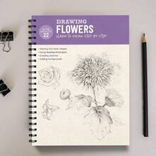 Sketchbook - 22 Pages, A5 Size, Spiral Bound, Drawing Learning Guide, Suitable For Beginners, Step-By-Step Learning (Pencils Not Included) - Single Piece - View 7