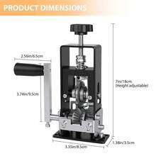 Manual Wire Stripping Machine Cable Stripper Crank Scrap Copper Cutter Manual Wire Stripping Machine Portable Cable Stripper Copper Recycling 2-25mm - A - View 2