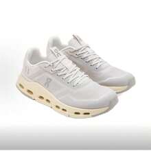 On Running Cloudnova Form 2 Unisex Freizeitschuhe Leichte, Gepolsterte, Atmungsaktive Laufschuhe für Pendler - Hellgrau/Elfenbeinweiß (Empfehlung: eine halbe Nummer größer bestellen) - Übersicht 3