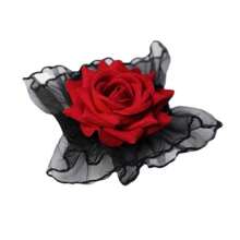 2PCS Rita Punk Vintage Rose Wrist Cuff Accessories Halloween Decor - Multicolor - View 7