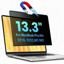 Magnetic Privacy Screen Protector For MacBook Air 13-Inch (2018-2021, M1) A2337 A2179 A1932, Removable Anti-Glare Laptop Privacy Filter, Suitable For Office, Airport, Cafe And Other Public Places - View 1