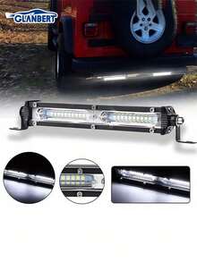 GLANBERT 4/7/14/20 Inch Car LED Light Strip 27/60/120/180W Ultra-Thin Neutral White Mesh Light Strip Suitable For Sedan, SUV, Truck - Multicolor - View 6