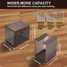 Trading Card Storage Case, Large Capacity 1000+ Card Holder With 5 Card Storage Boxes & Inner Tray, EVA Hard Shell Carrying Organizer For TCG, MTG & Sports Cards (Cards & Playmat Not Included) - View 7