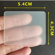 1pc Clear Acrylic Memo Holder, Modern Minimalist Vertical Memo Display Stand, Desktop Manager Task Reminder Planner, Office Clear Acrylic Display Stand, Back To School Supplies, Teacher Classroom Accessories, Home Desk Decor - Multicolor - View 9