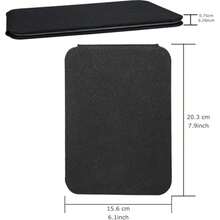 Foldable Makeup Mirror, Suitable For Vanity, Easy To Store, Space-Saving. Also Suitable For Bathroom And Student Dorm. Portable Desktop Makeup Mirror - Black - View 6