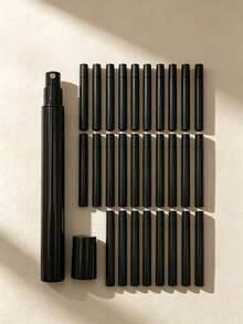 100/50/10/5入 2ml/5ml 便攜黑色香水噴霧瓶 塑膠空化妝品分裝瓶 樣品管 旅行化妝工具 迷你香水瓶 適用錢包、手提包、旅行必需品 - 彩色 - 查看 3