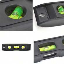 Spirit Level And 1m Keychain Tape Measure Combo Set, Multi-Color Mini Torpedo Bubble Level, Portable Retractable Ruler DIY Handcraft Measuring Tool - Spirit Level - View 6