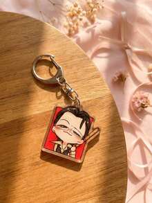 1pc/7pcs Bangtang K-Pop Keychains, K-Pop Style Durable Acrylic Asymmetrical Shape, Suitable For Back To School, Concert Support, Fan Gifts, Birthday, Valentine's Day, Christmas, New Year, Graduation, Anniversary, Travel Souvenir, Couple Gifts And Daily Wear - Multicolor - View 11