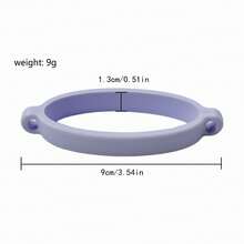 1pc Water Bottle Rope Insulated Cup Hanging Strap Coffee Cup Carrying Handle Portable Elastic Silicone Milk Tea Cup Carrying Strap For Outdoor - Multicolor - View 3