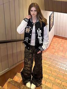 Es Trus Women's Autumn/Winter Funny Graphic 