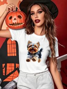 Women T-Shirts - White - View 1