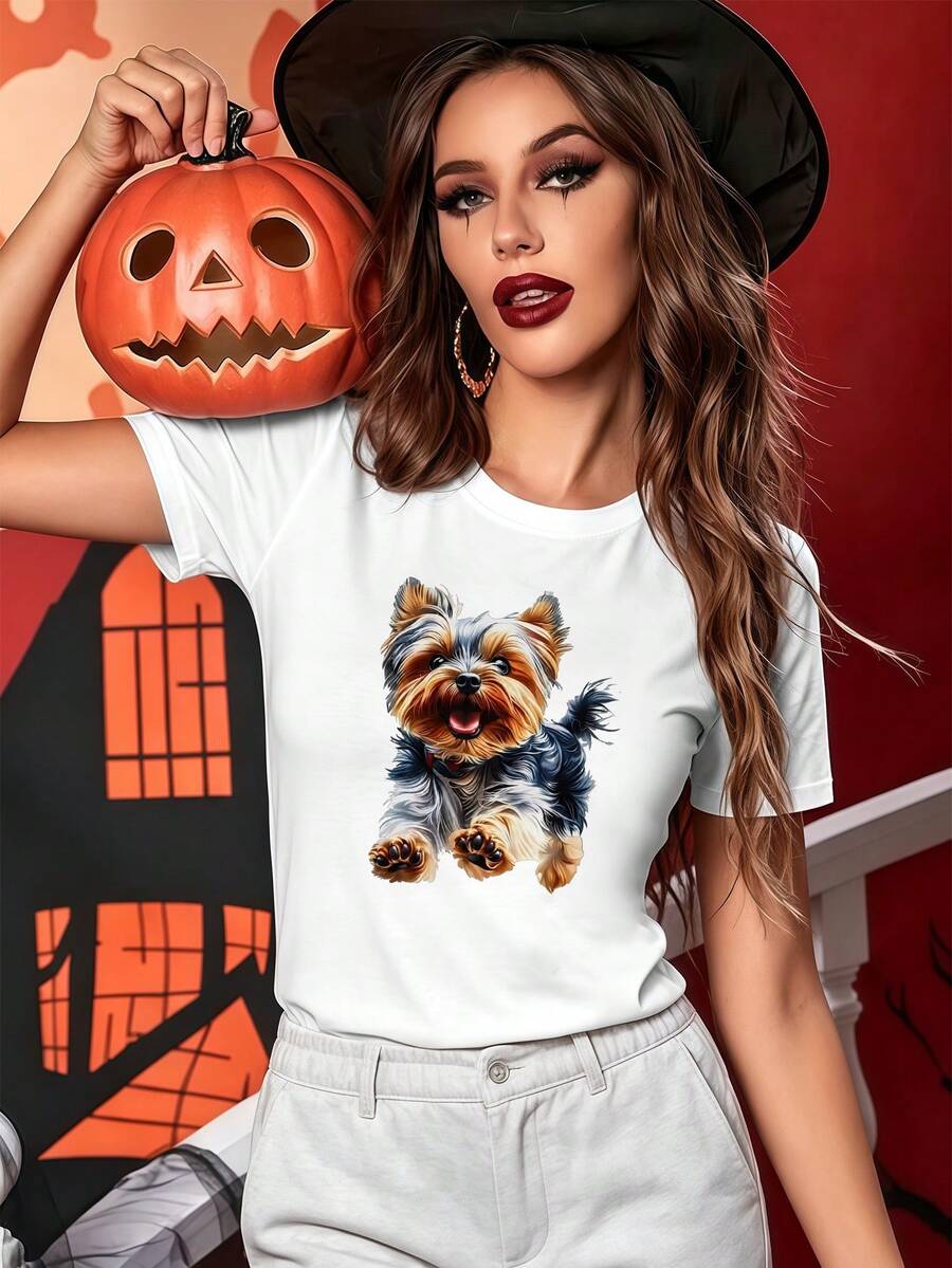 Women T-Shirts - White - View 1