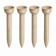 4pcs Automatic Watering Spikes, Cute Watering Can Shaped Automatic Irrigation Device, No Need To Remove Bottle To Refill, Suitable For 7-Day Travel, Indoor And Outdoor Potted Plants, Convenient Plant Watering Assistant - Multicolor - View 9