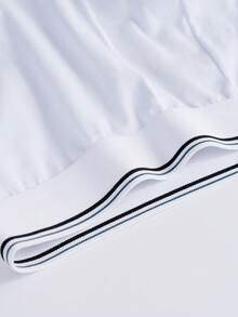 Norcotton Paquete de 5 Calzoncillos Boxer para Hombre Talla Grande, 95% Cómodos de Cintura Media - Blanco - Ver 6