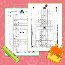 Easy Sudoku Puzzle Workbook For Kids & Teens, Age-Graded Number Logic Brain Training, Beginner To Advanced Sudoku Games, Improve Focus, Concentration, Critical Thinking, Reasoning & Problem Solving, Screen-Free Learning Activity - Easy Sudoku Puzzle Workbook - View 9