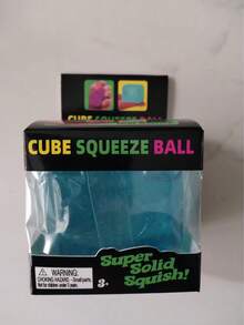 DOWMOO Schylling 1pc Ice Cube Stress Relief Toy, Slow Rebound Soft Sensory Squeeze Ball, Desktop Anxiety Relief Handheld Toy (Randomly Sent Outer Packaging Box), Gift For Friends - Multicolor - View 9