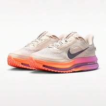 Nike Pegasus Premium Women's New Athletic Full-Length Air Cushion Running Shoes - Pink-white/Orange-purple - View 6