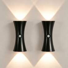 Smart LED Wall Light, 3-Color Adjustable, Motion Sensor, Indoor Magnetic LED Sensor Wall Light, Battery Powered, Adjustable Color Temperature, USB Rechargeable Night Light, Wireless Magnetic Wall Light, Suitable For Hallway, Bathroom, Bedroom - Multicolor - View 16