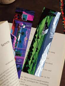SCXXBSW 30pcs Retro E-Bookmark: Beautiful Scenic Paper Book Page Markers And Decorative Book Note Cards-Perfect For Party Gifts, Rewards, And Holiday Gifts - Bookmark - View 4