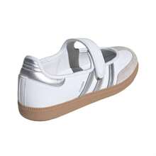 Adidas Originals Samba Jane Comfortable Soft Mary Jane Shoes Women's White - White - View 3