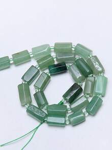 1 Strand 8-11mm Natural Garnet Amazonite Tourmaline Gems Beads Irregular Cylinder Shape Beads For Jewelry Making Diy Bracelet Accessories - Multicolor - View 24