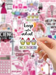 50Pcs Chemistry Lab Stickers Waterproof Vinyl For Journal Water Bottle Laptop Decals - Multicolor - View 6