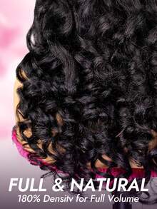 ISEE Hair Loose Wave Draw-Strings Half Wig Real Hairline InvisiFit Strap Flip Over Wig 180% Density 16-28 Regular Inch Free Shipping Affordable Daily Use For Women - SNatural - View 7