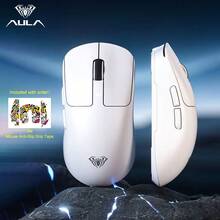 AULA SC680 Tri-Mode Wireless Gaming Mouse, PAW3395 Sensor, 58g Lightweight, 1000Hz Polling Rate, Programmable Buttons, Suitable For PC Laptop Gaming And Office - View 14