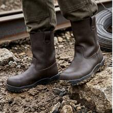 Men Industrial & Construction Boots - Brown - View 2