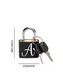 Waterproof Locks For Fences, Locker Locks, Padlocks With Keys.Ack Padlock With 2 Keys,Waterproof Lock For Gym LockersPadlock Keyed Alike For Gym Locker, Gate, Sheds, Fence,ToolboxLocking Tents During Outdoor Camping Enhances Security. - Black - View 10