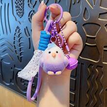 Cute Bird Shaped Keychain, Bag Charm, Car Key Chain, Phone Accessory Pendant - Multicolor - View 3