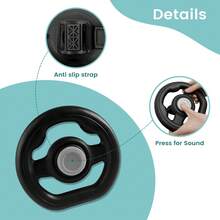 1pc Universal Baby Stroller/Pushchair Toy Steering Wheel, Detachable Fun Driving Accessory - Multicolor - View 5