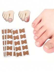 10pcs(2 Styles, 5pcs Each) Multi-Functional Anti-Slip Waterproof Anti-Wear Nail Protection Stickers Suitable For Men And Women Daily Use Exquisite Gift - Multicolor - View 5
