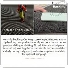 1pc Single Prayer Mat With Tassel Design, Non-Slip Bottom Particles, Absorbent, Wear-Resistant, Multiple Size Options, Suitable For Various Occasions, Holiday Decoration, Holiday Gift - Style 2 - View 11